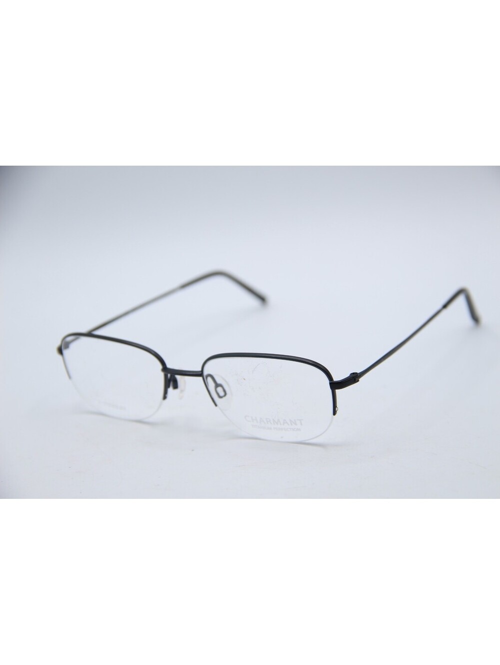 Charmant Ch 11443 Bk Black Authentic Eyeglasses 50-18-145